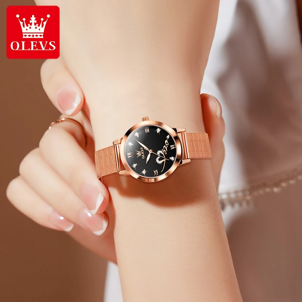 OLEVS Elegant Waterproof Quartz Watch for Women