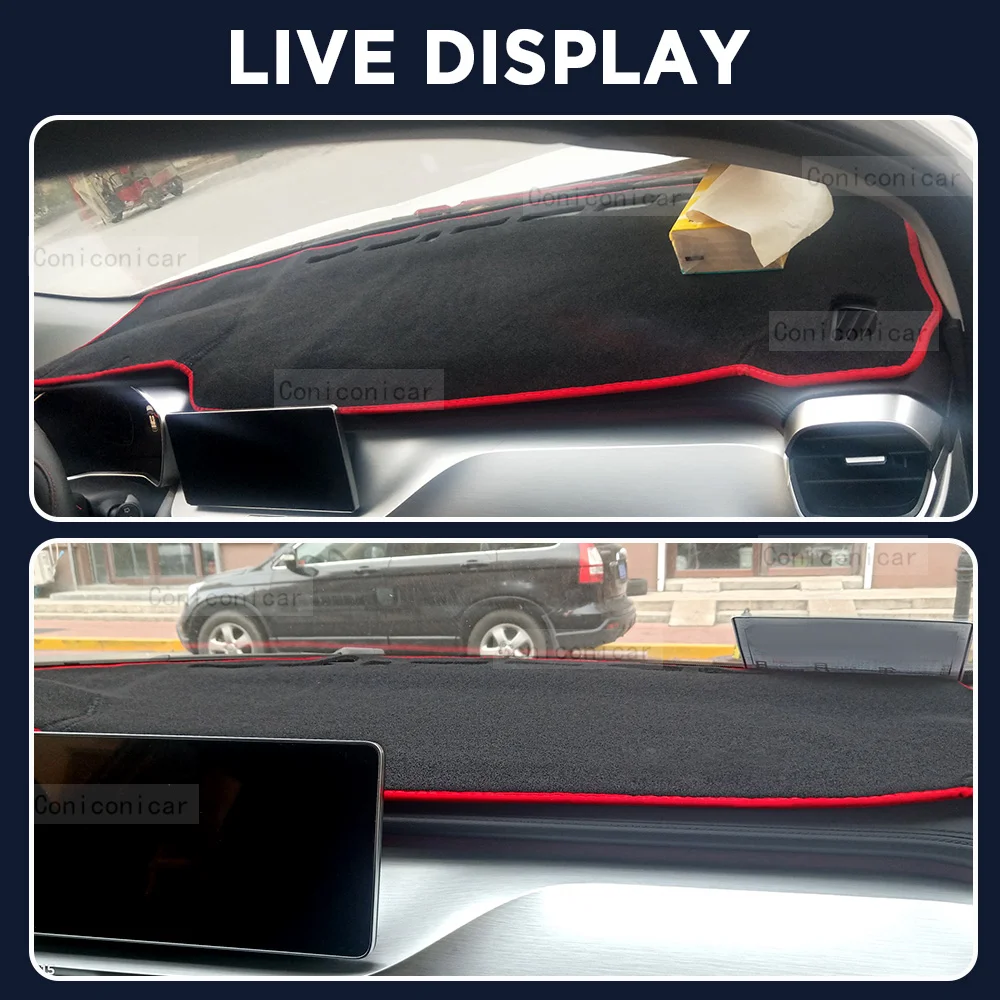 Tapete de painel para carro, almofada protetora, Dash Board, pára-sol, tapete anti-UV, Dashmat, acessórios para GEELY COOLRAY 2021, 2022