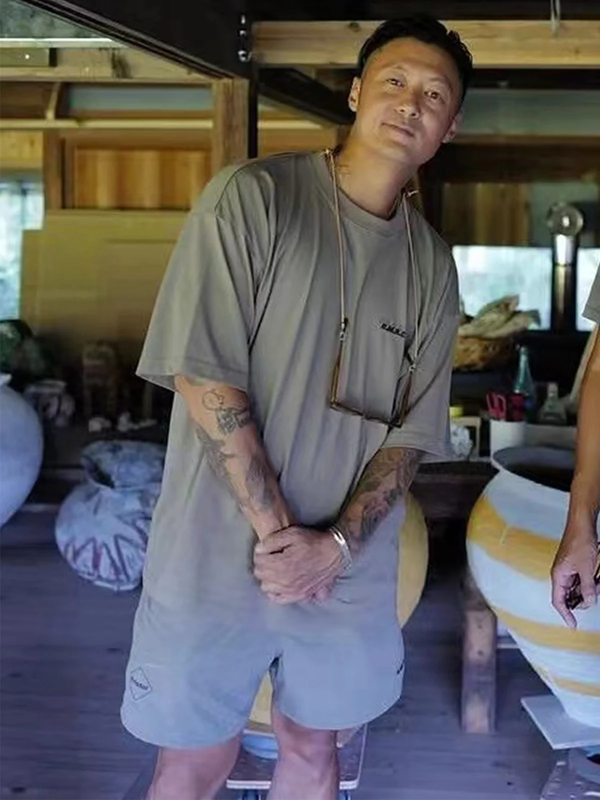 

Футболка MADN X RB Collaborative Loose Fit с коротким рукавом, мужская, молодежная, модная, летняя, хлопковая, с круглым вырезом, с принтом