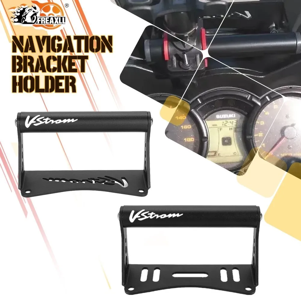 Motos para Suzuki v-strom DL/dl 650/ABS Vstrom 2004-2011 2009 2010 DL650 VStrom navegación soporte de montaje para teléfono Accesorios