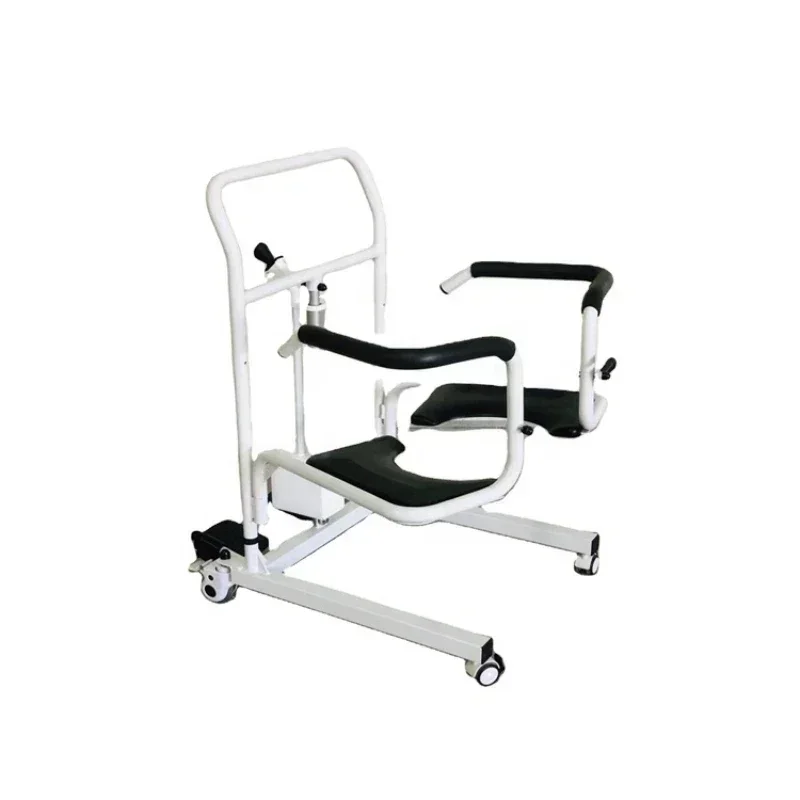 

New product Electric Patient Transfer Lift Commode Toilet Bath Chair with wheels for Disabled Elderly Moving Wheelchair