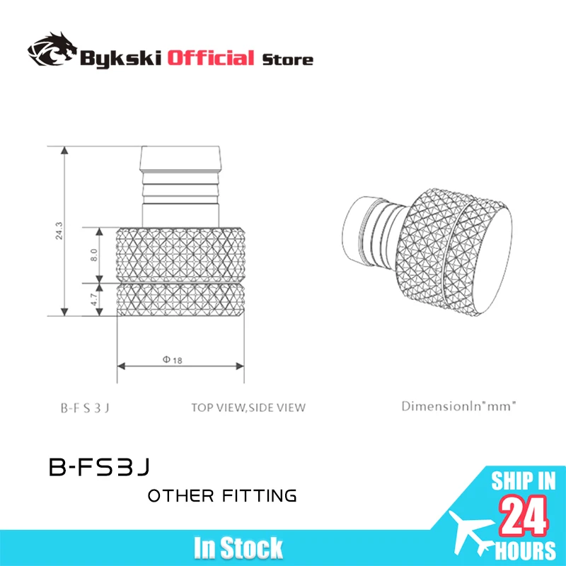 

BYKSKI B-FS3J Используется для внутреннего диаметра 10 мм, уплотнительный замок для шланга/ID9,5 мм, плавленная трубка, мягкая трубка, ручной соединитель, фитинг G1/4