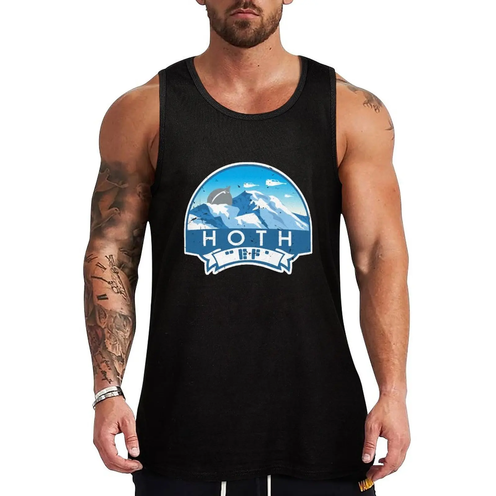 

Ice Planet 1980 Tank Top Anti Wrinkle Tank Top Easy Care Casual Sleeveless