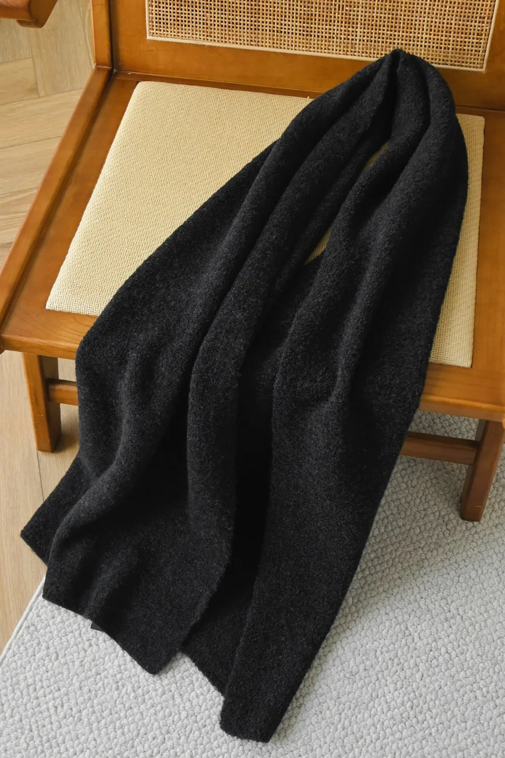 Autumn and Winter Cashmere Alpaca Blending Scarf for Women