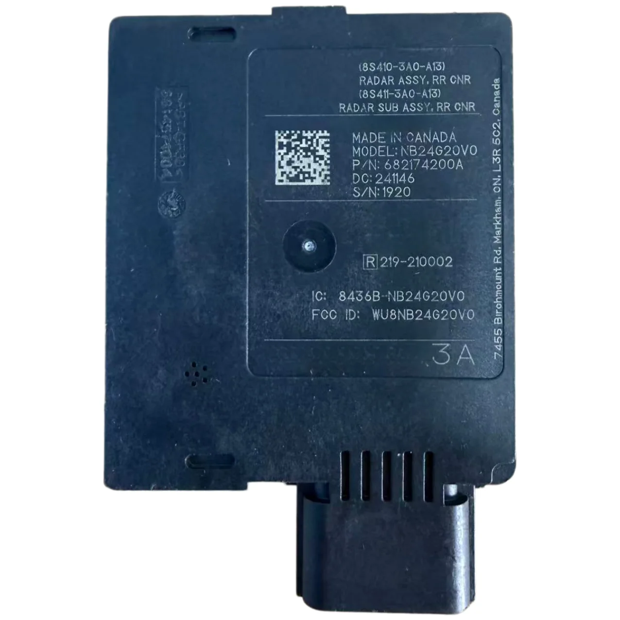 8S410-3A0-A13 Blind Spot Module Sensor for Honda 23-25 CR-V 8S4103A0A13