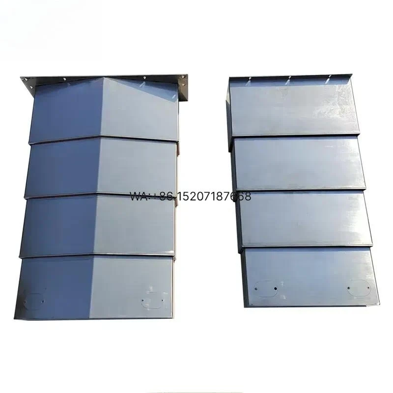 Wmwmnu Telescopic Steel Cover Armor Protection Bellow for 5 Axis CNC Milling