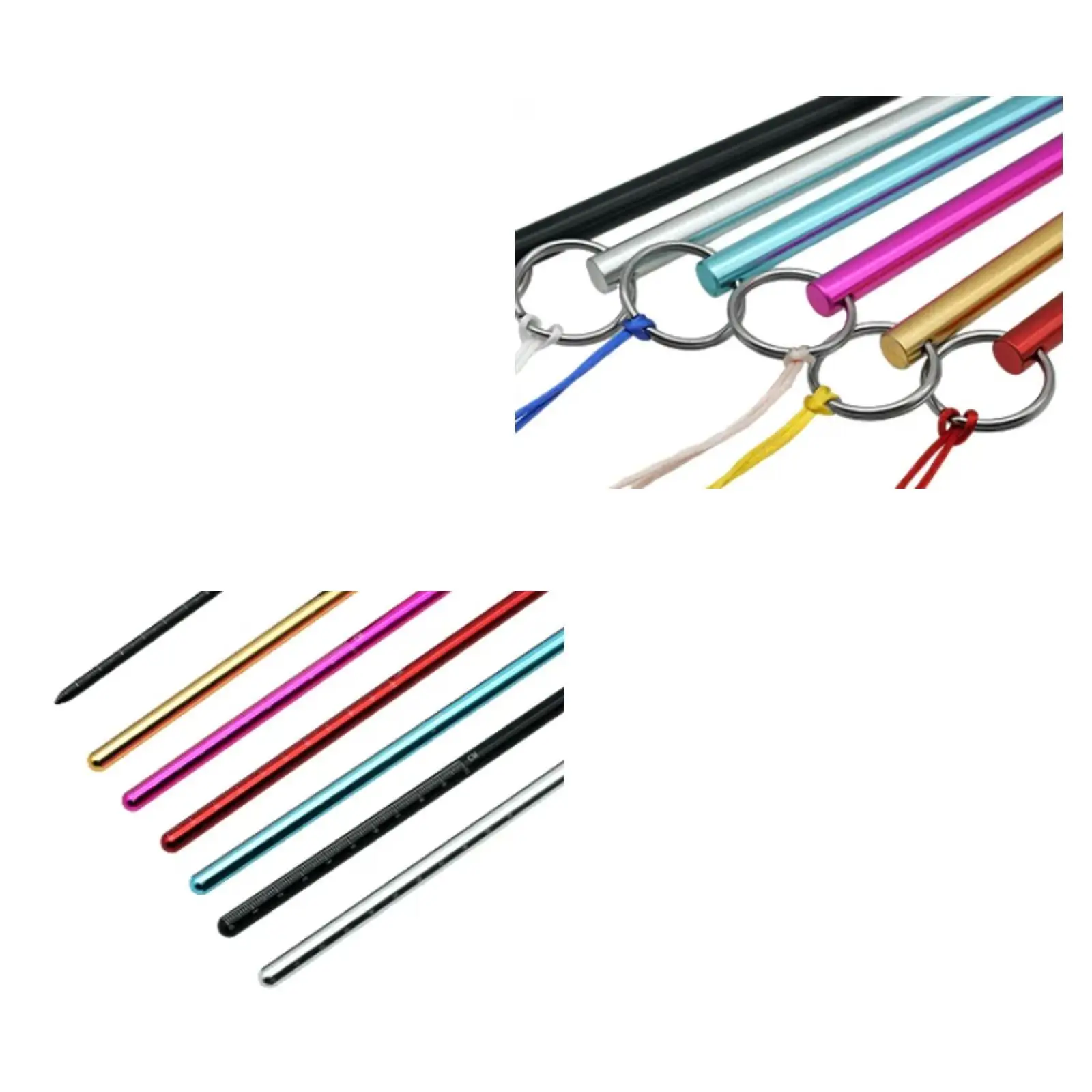 Diving Pointer Stick Lightweight Tank Knocker Underwater Communication Measurement Tool for Scuba Divers