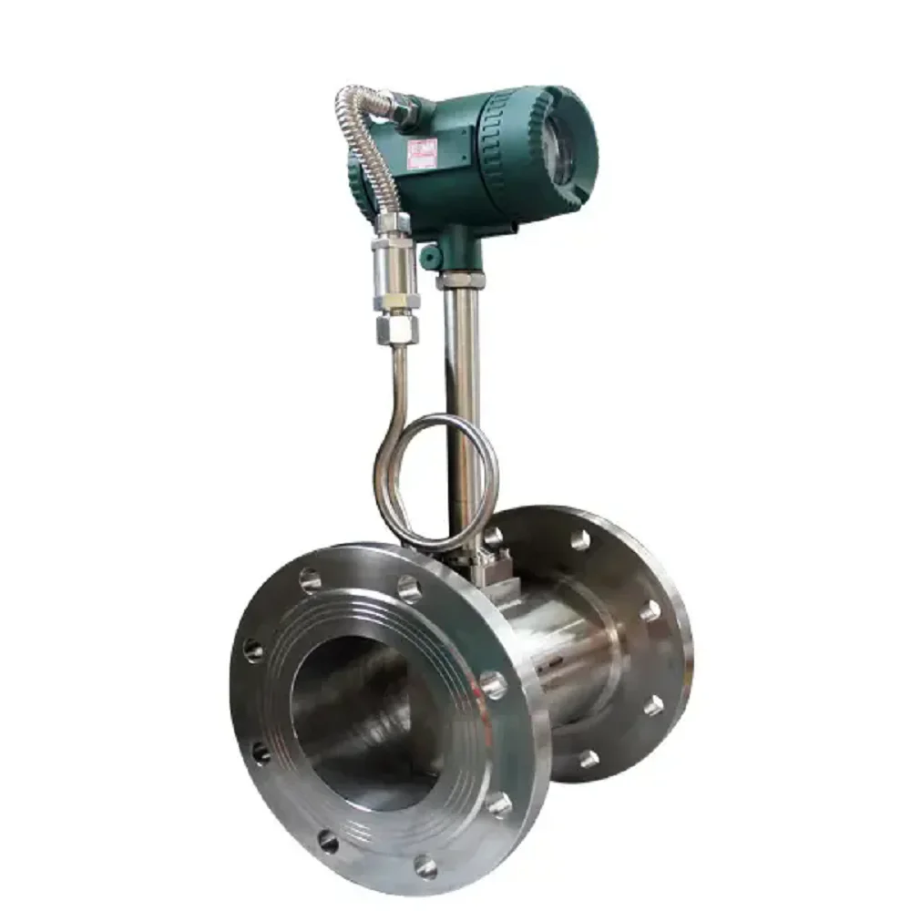 Factory Direct Promotional Cheap High Quality Dn15 - Dn300 Steam Air Digital Vortex Lpg Gas Mechanical Flow Meter