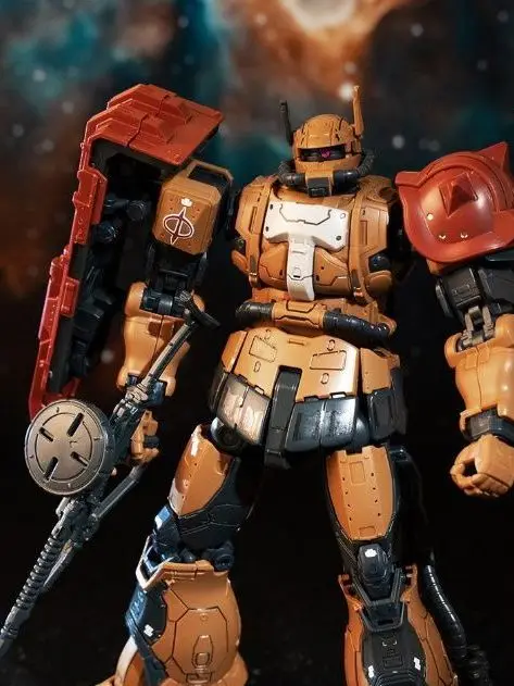 Dají Model Solari Zaku 2F Assembly Robot Model Toy for Boys Domestic Production  Simulation Game Collectible Figures