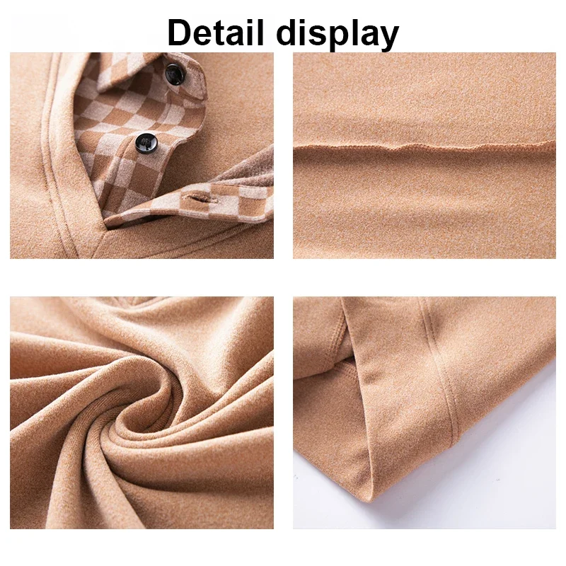 Quadriculado de xadrez masculino confortável e versátil top, falso dois, elegante, popular, novo, primavera, outono