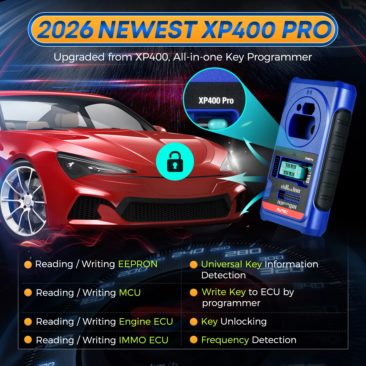 Autel MaxiIM IM608S II Komplettset OBD2-Scanner Schlüsselprogrammierer IMMO Schlüsselprogrammierung Kfz-Diagnosegerät ECU-Codierung PK IM608 – Detail 3