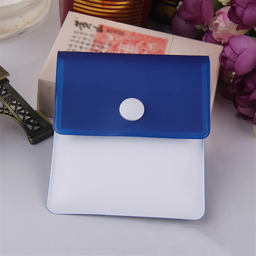

3pcs Portable Smoke Bag Mini Ash Pouch Sturdy Plastic Cigarette Container For Outdoor Party Office Use Red Green Blue