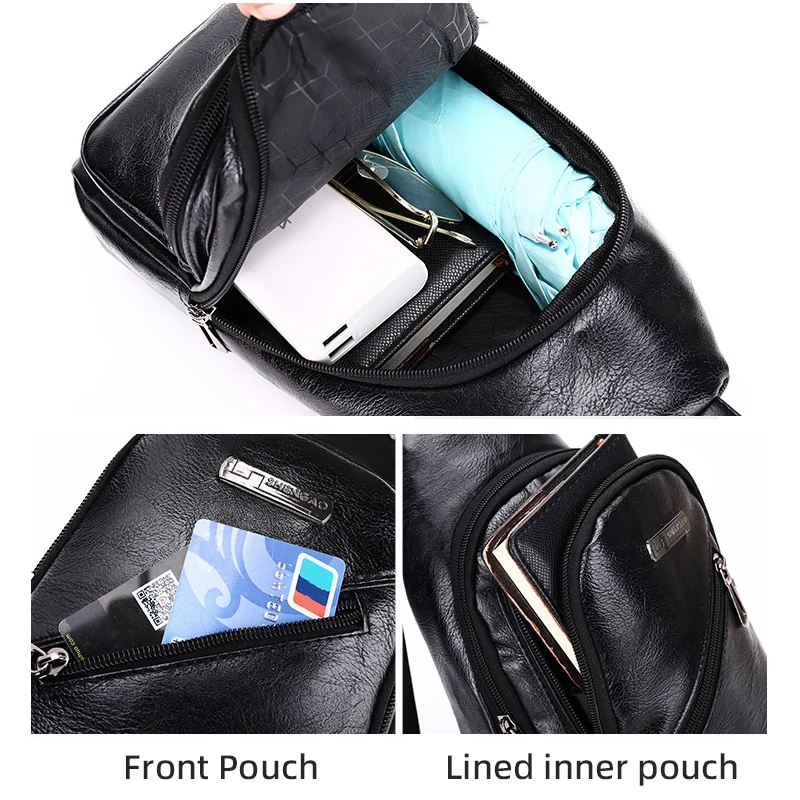 سيارة الرجال حقيبة صدر للرجال حقيبة رياضية عادية الكتف تخزين اكسسوارات لفولفو AWD C30 C70 S60 S80 S90 T6 V40 V50 V90 XC40