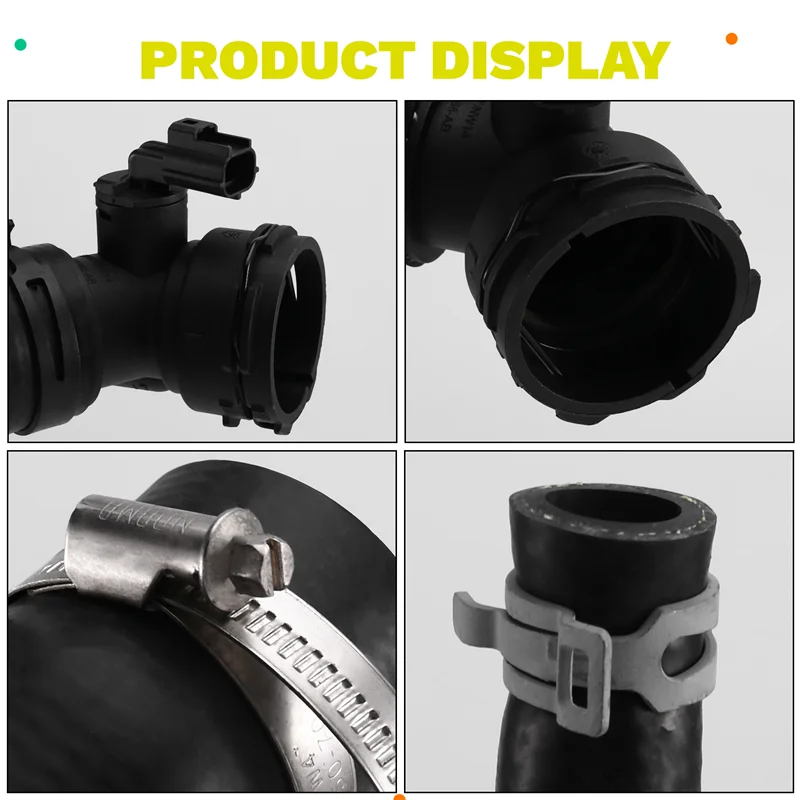 Engine Coolant Lower Radiator Hose For Jaguar XJ 5.0 Supercharged C2D23172 C2D6360 C2D20066