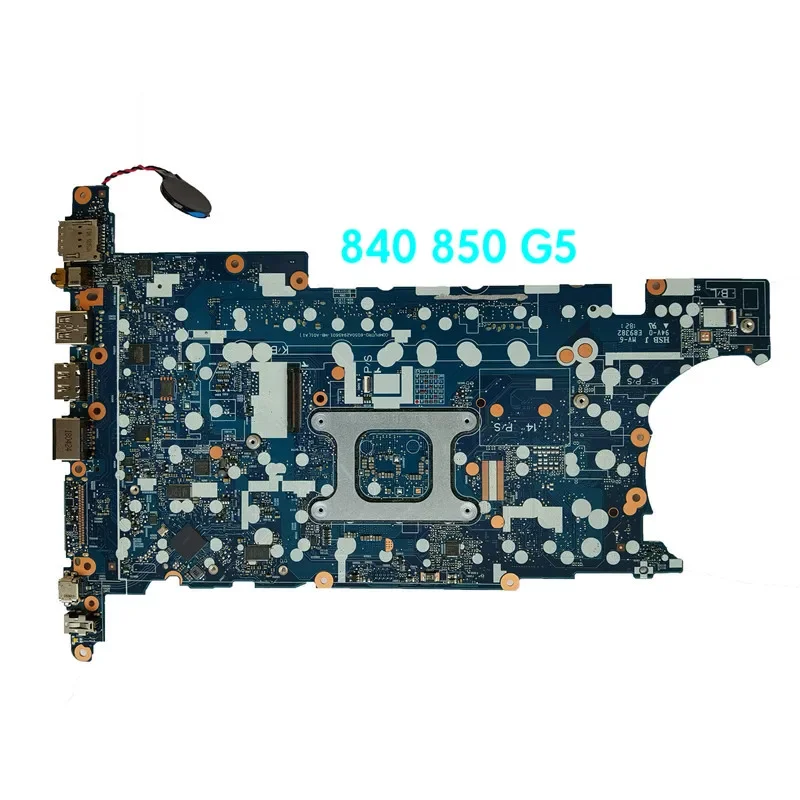 Geschikt voor HP 840 850 G5 laptop moederbord 6050A 2945601   6050A 2945601 -MB-A01 L15518-001 Moederbord 100% getest en volledig werken