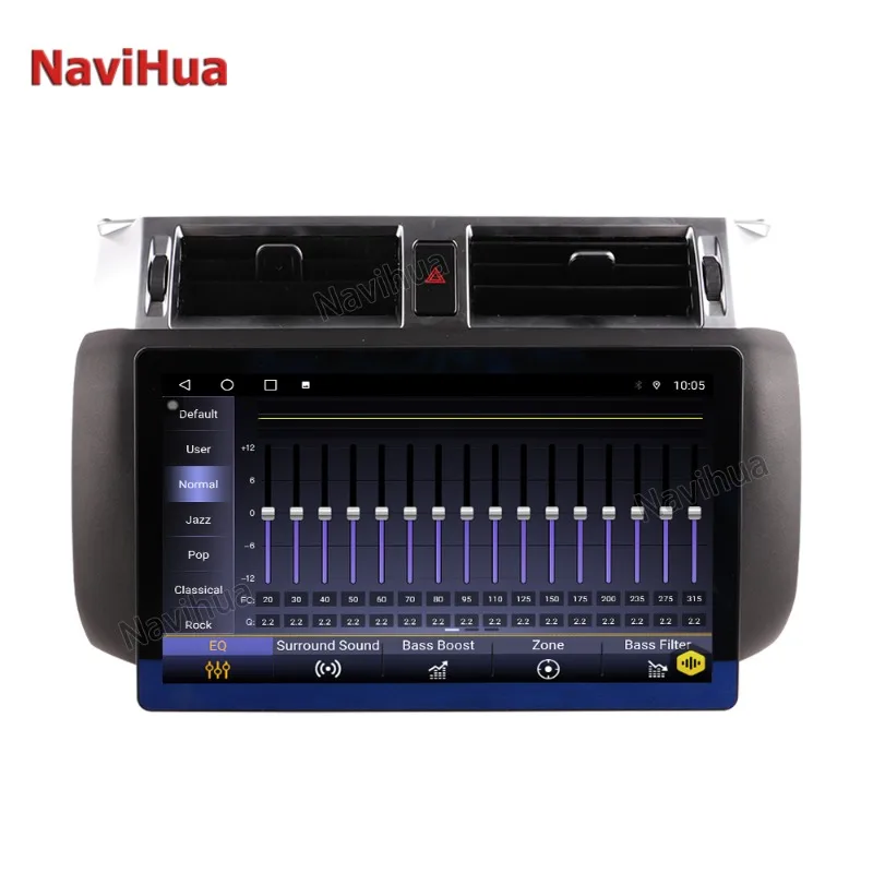 NaviHua Android System 8 Core 1280*480 IPS Touch Screen Car Autoaudio for Land Rover Discovery 4 AC Control Panel Auto Carplay