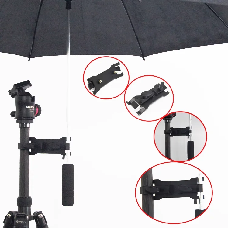 for tripod Umbrella fixing clip camera Umbrella clip Outdoor shooting