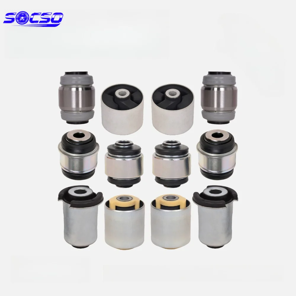 

12pcs Rear Upper Lower Control Knuckle Arm Bushing Kit for Land Rover Range Rover Sport 2006-2013 RHF500061 RHF500130 LR010527