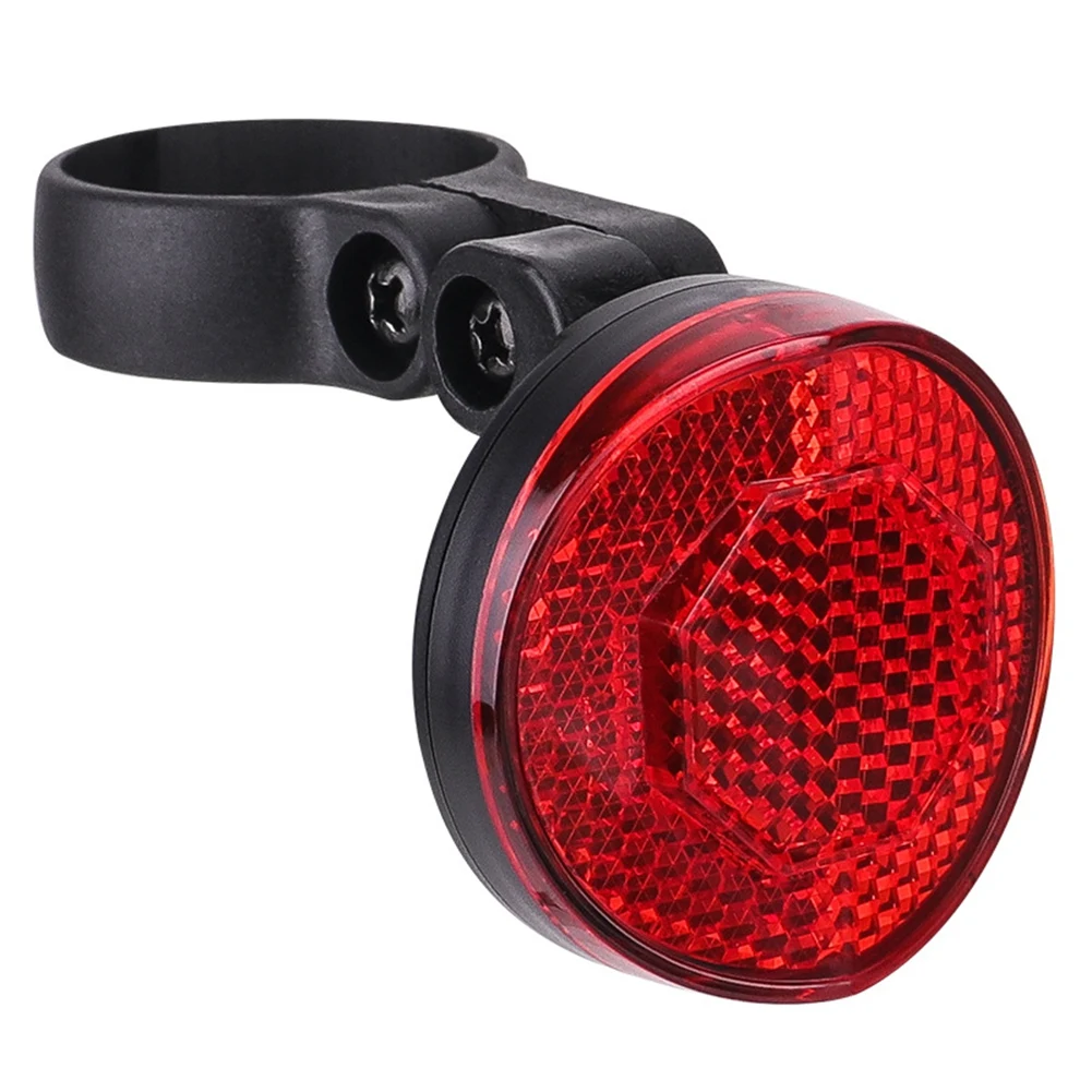 For Air Tag Bike Reflective Tail Light Bicycle Rack for AirTag Tail Safety Warning Lamp Bike Rear Reflector Red