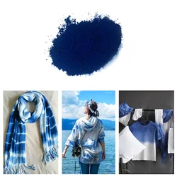 20g Dark Blue Fabric Dye DIY Fabric Tie-dye Dye Clothing Dye Textile Dyeing Transformation Cotton Denim Clothing Paint