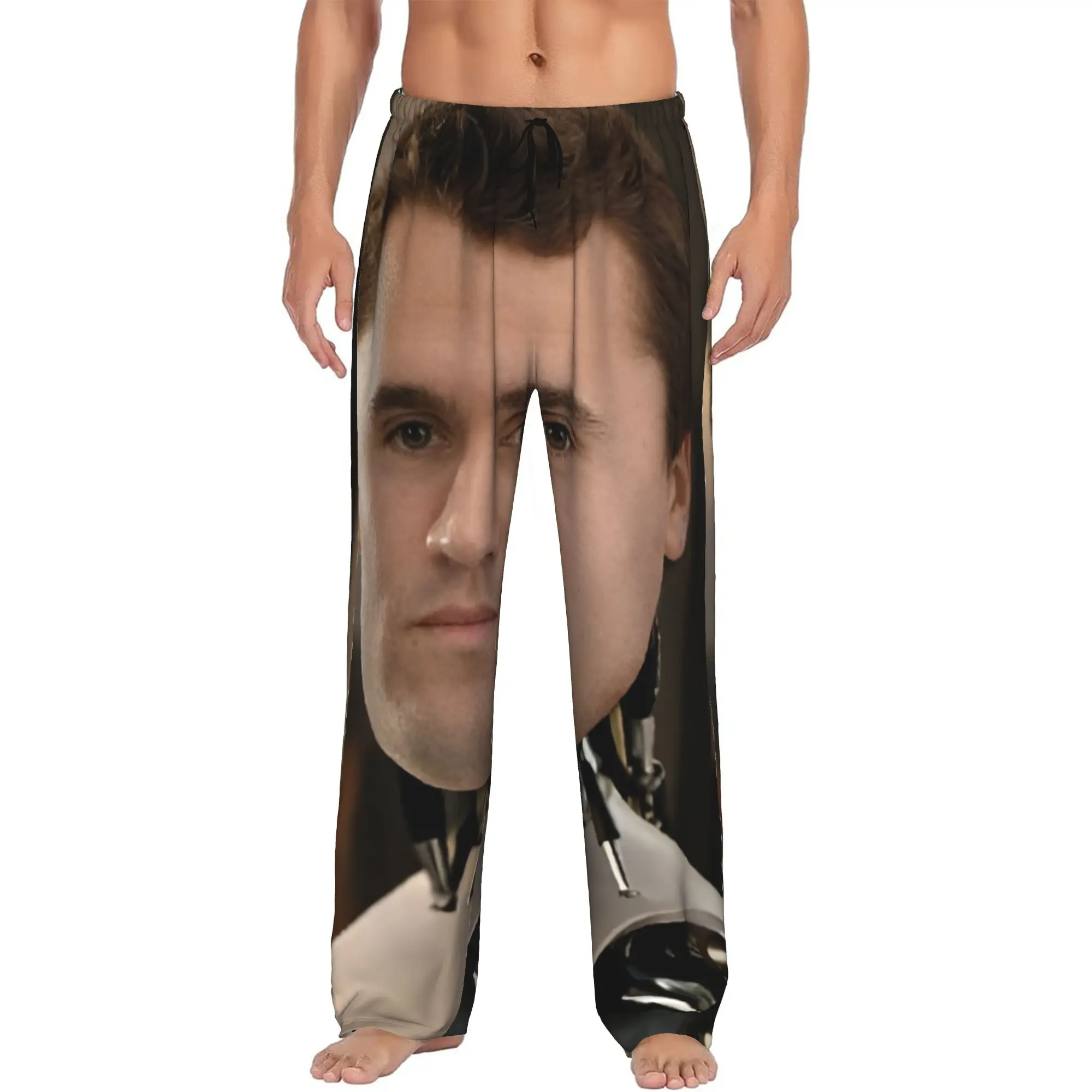 

Custom Men's C-Charlie Funny K-Kirk Pajama Pants Print Sleep Sleepwear Bottoms with Pockets