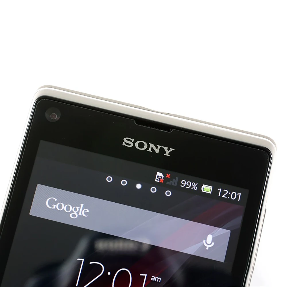 Dual Core, Android, Sony-Desbloqueado Smartphone, Xperia L, S36H, C2105, Celular 3G, 4.3 ", 1GB RAM, 4GB ROM, 8MP, 720P Vídeo Celular, original