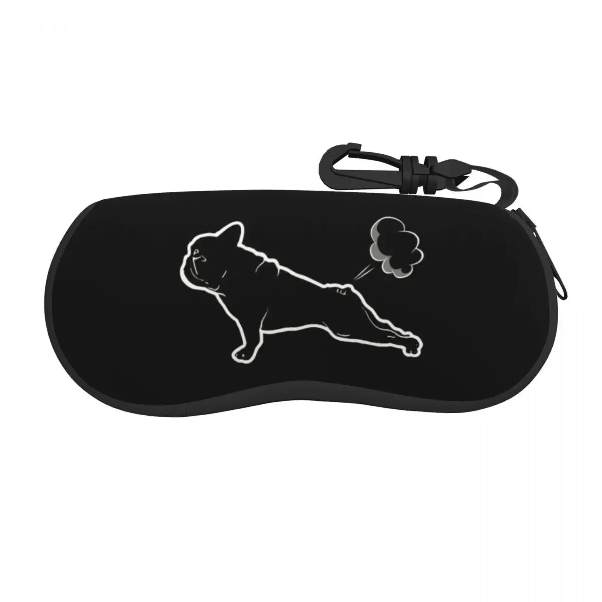 

Custom French Bulldog Yoga Glasses Case Stylish Shell Eyeglasses Case Sunglasses Box