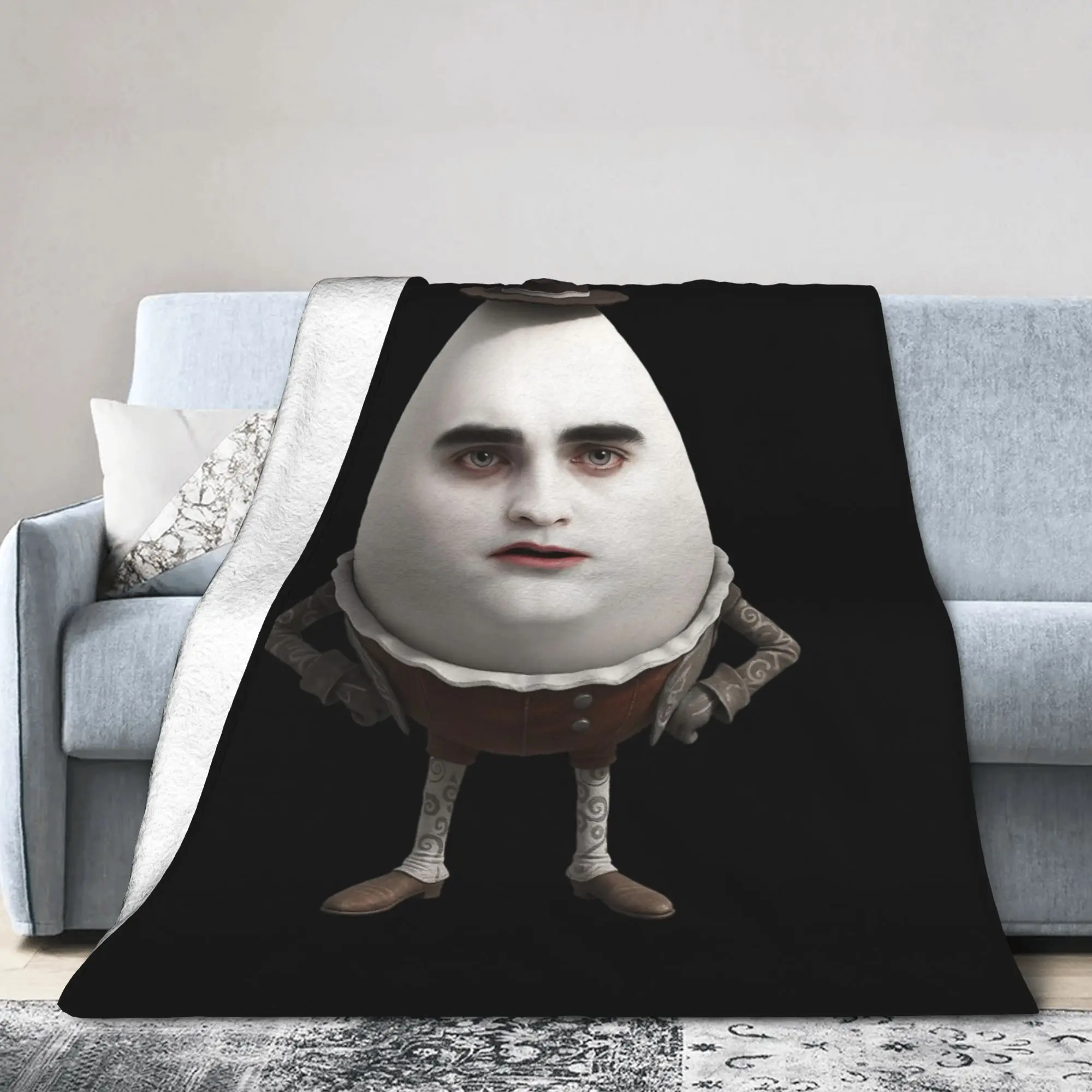 Eggward Twilight Edward Cullen Meme Blankets Fleece Summer  Lightweight Throw Blanket for Bedding Office Bedding Throws