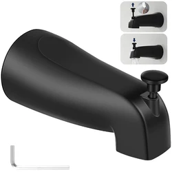 Bathroom Tap Zinc Alloy Bathtub Faucet with Diverter Slip Fit Basin Spouts Home Bathroom Accessories for 1/2 inch Copper Tube