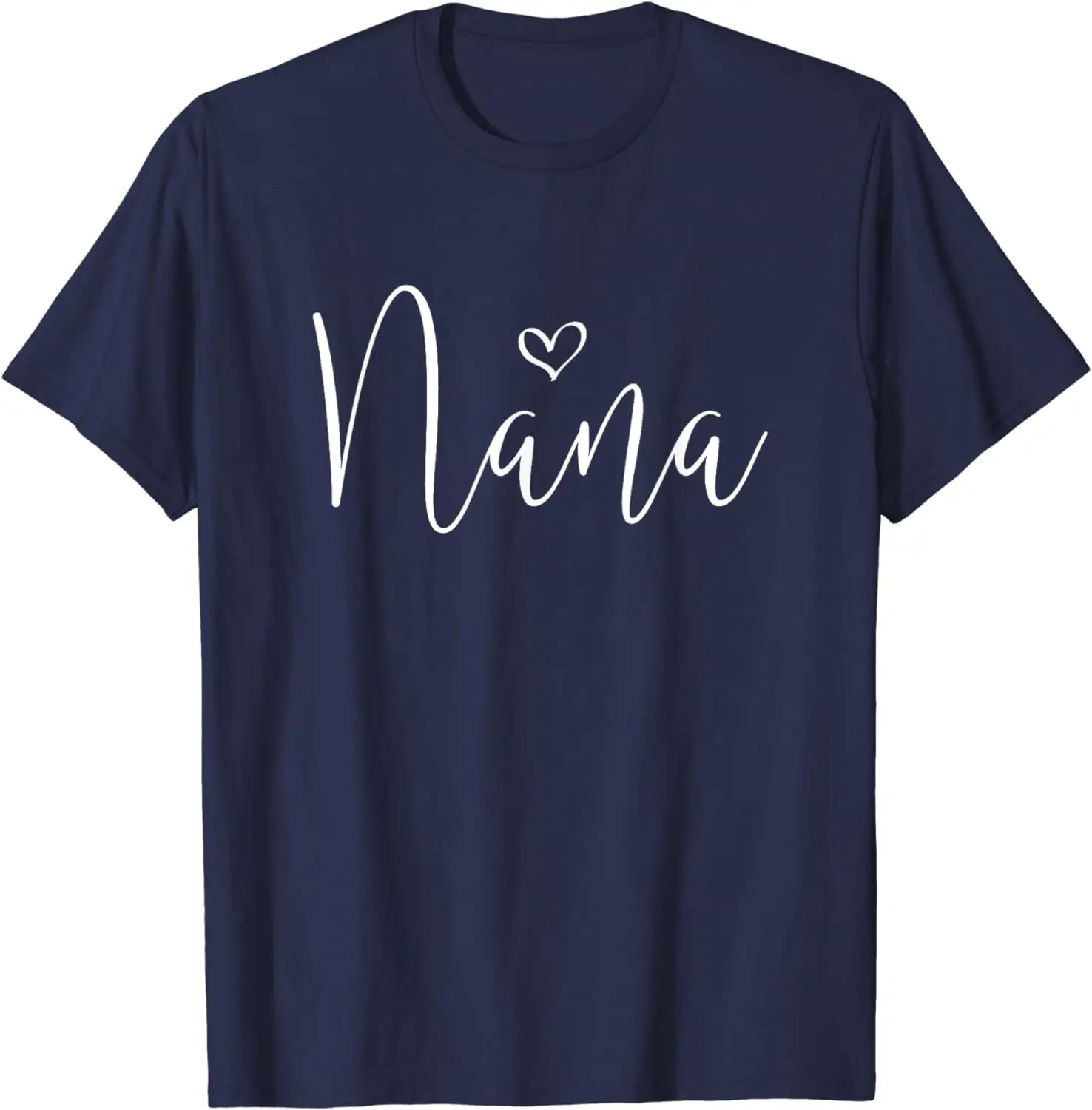 Nana for Women Grandma Grandparents Day T-Shirt for Women Vintage T Shirt Cotton Short Sleeve Oversized T Shirt