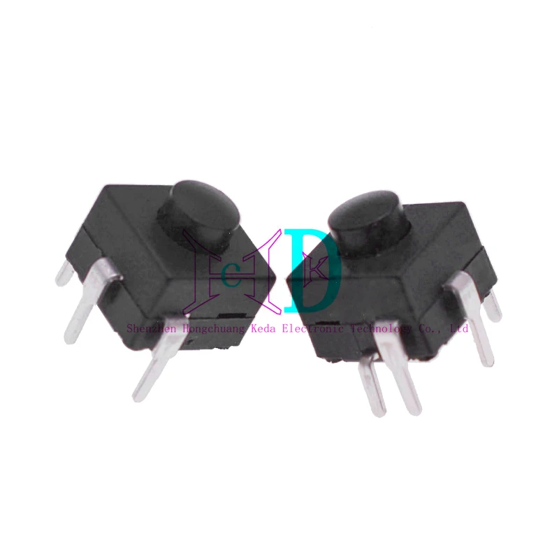 5pcs Button switch 8.3 * 8.3MM strong light flashlight micro button switch 8008-314A self-locking three on and one off