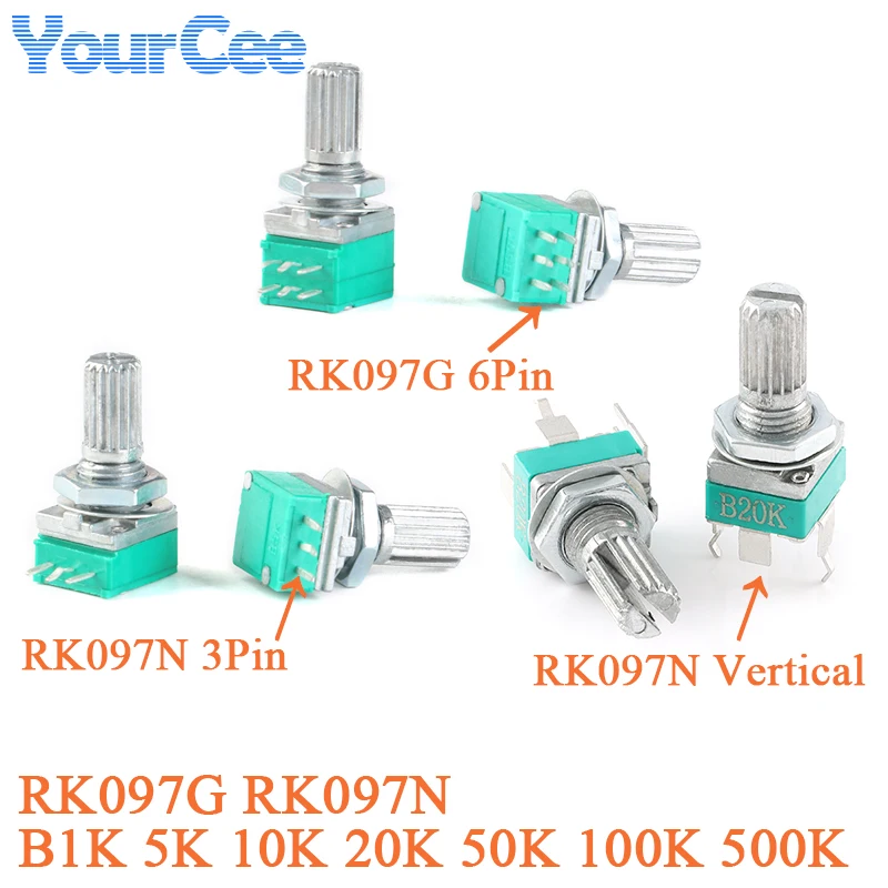 5Pcs RK097N Vertica… - image