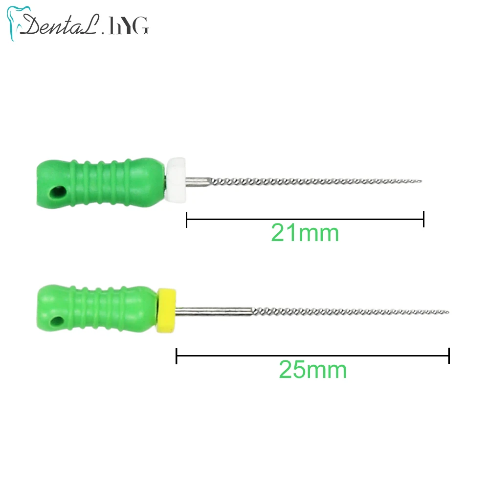 6 sztuk/paczka k-files 21mm 25mm Dental Hand Use endodontyczne pliki kanałów korzeniowych dentysta narzędzia laboratorium dentystyczne instrumenty