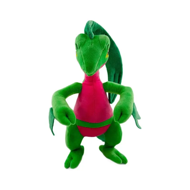 Super Cute Anime Cartoon Character Plush Toy 33cm Large Treecko Grovyle Evolution Form Collectible Souvenir Plush Doll