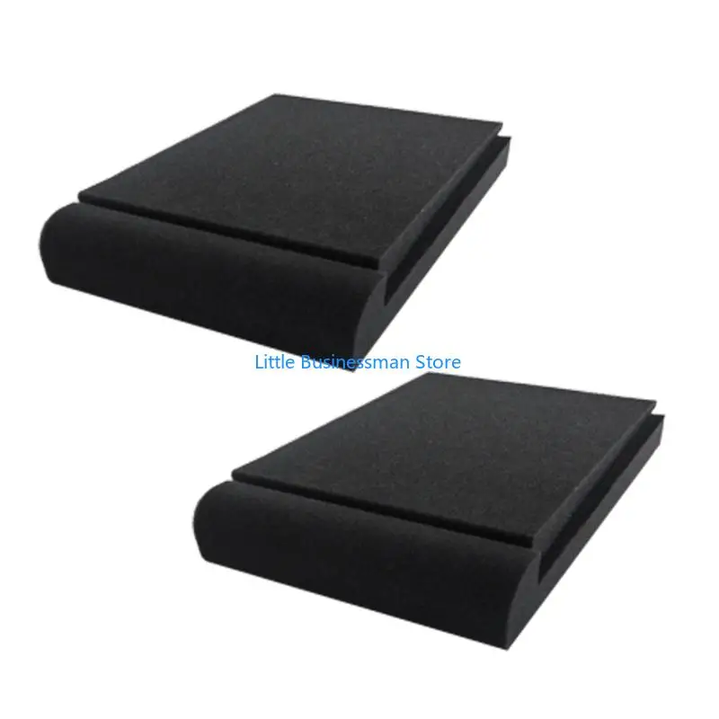 2 Stücke Schreibtisch AntiResonance Pad AntiSlip Design für Glas Holz Oberflächen Sicherheit M76A – Detail 3