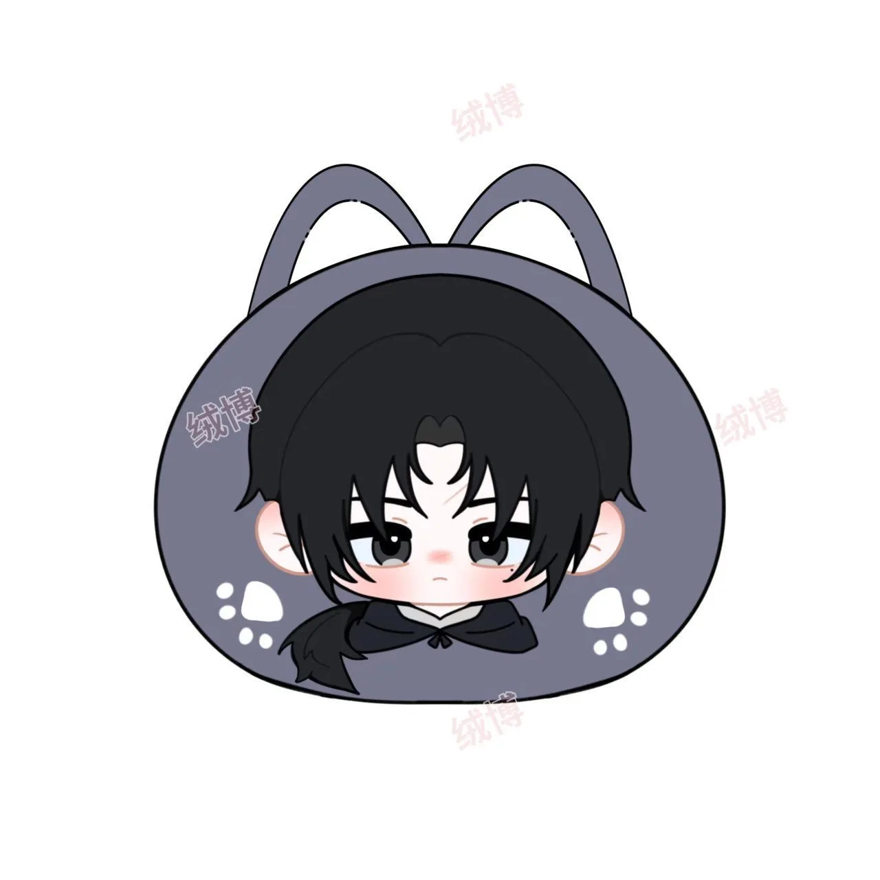 Yanyun ستة عشر أصوات مروحة أصلية محيطة تشاو Erjiang العم سكين الأخ Yingying وسادة أفخم دمية Tuanzi #4