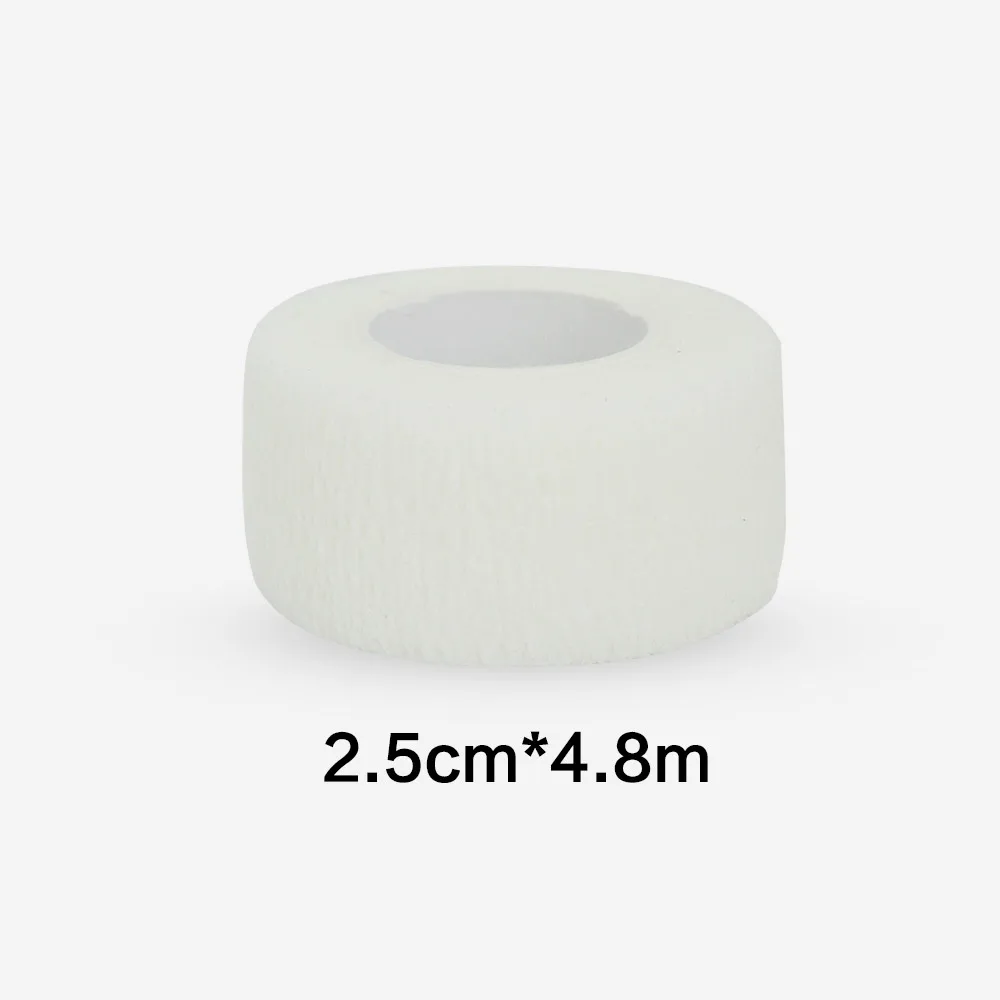 white Waterproof Medical Therapy Self Adhesive Bandage Muscle Tape Finger Joints Wrap First Aid Kit Pet Elastic