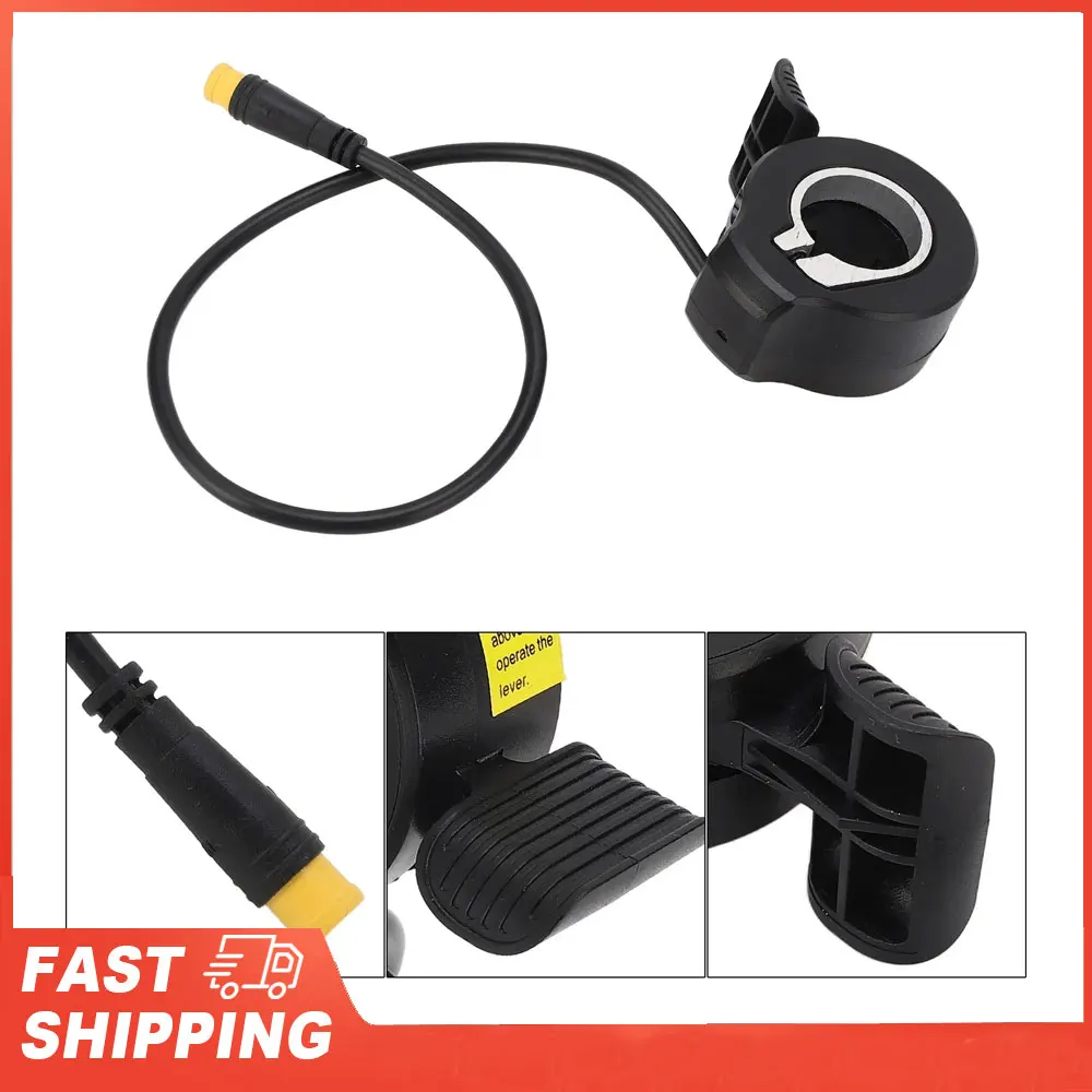 130X Thumb Throttle Speed Control Accessories Waterproof Connector for Electric Scooters E‑ Right / Left Thumb Throttle