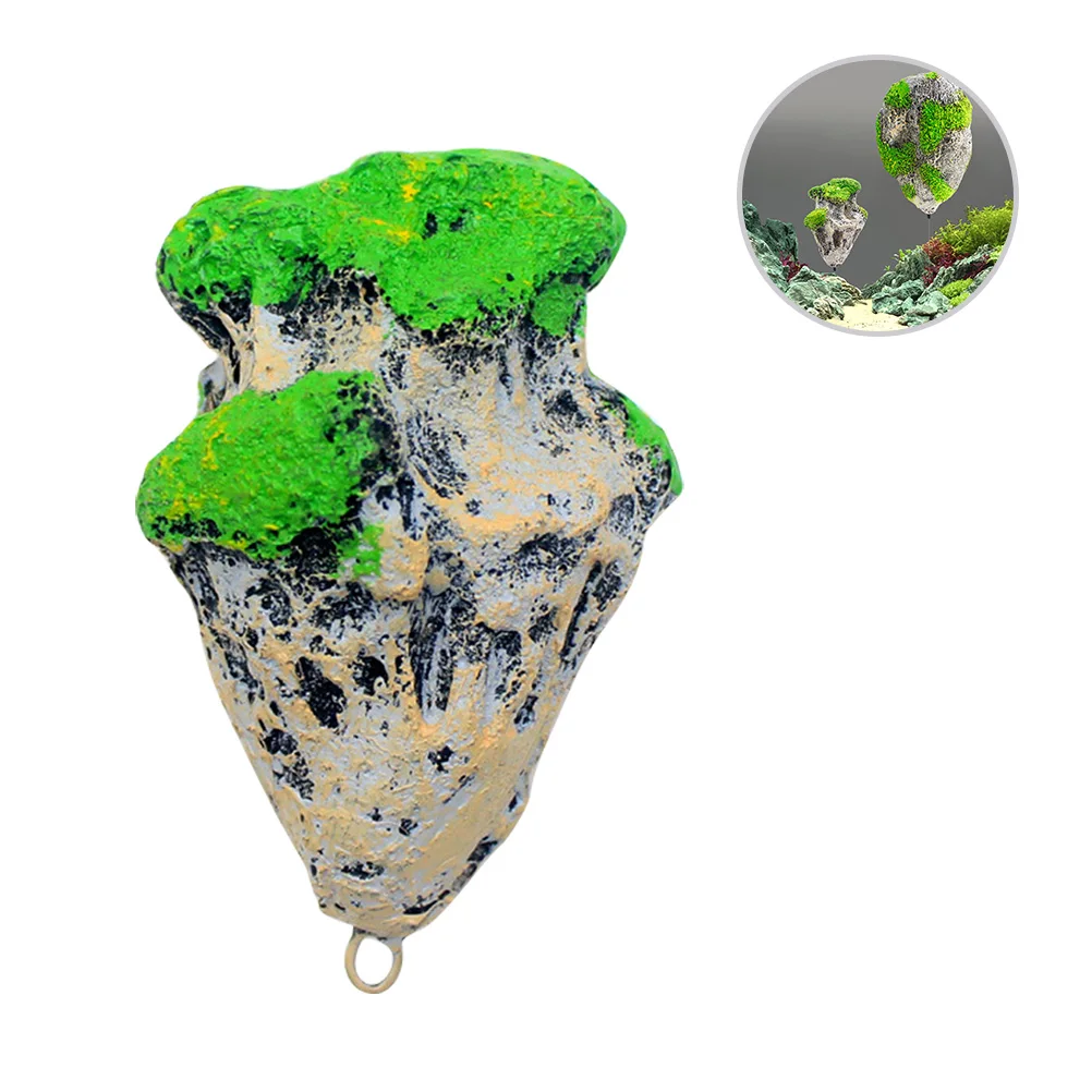 

Simulated Pumice Floating Stone Decor Artificial Rock for Fish Tank Aquarium Decoration Moss Suspended Underwater Garden