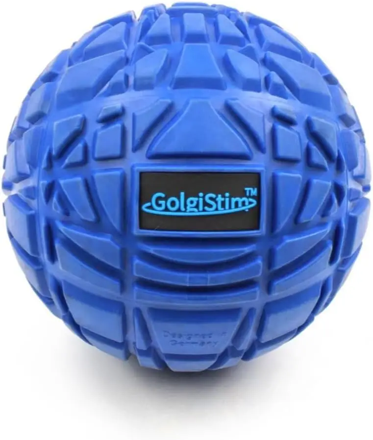 

Large Trigger Point Massage Ball - 4.75 Inch Hard Rubber Therapy Ball for Myofascial Massage - Deep Tissue Massager for Myofasci