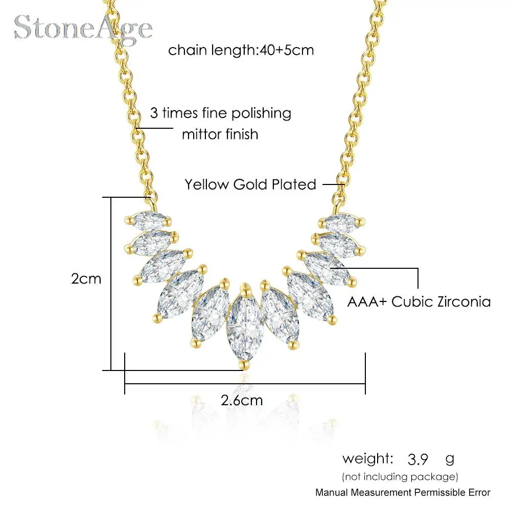 Auffällige Kristall-Tennis-Halsketten im Horse-Eye-Stil für Damen, außergewöhnlicher Luxus für Party und Hochzeit, Halskette, neuer Schmuck N407 – Detail 1