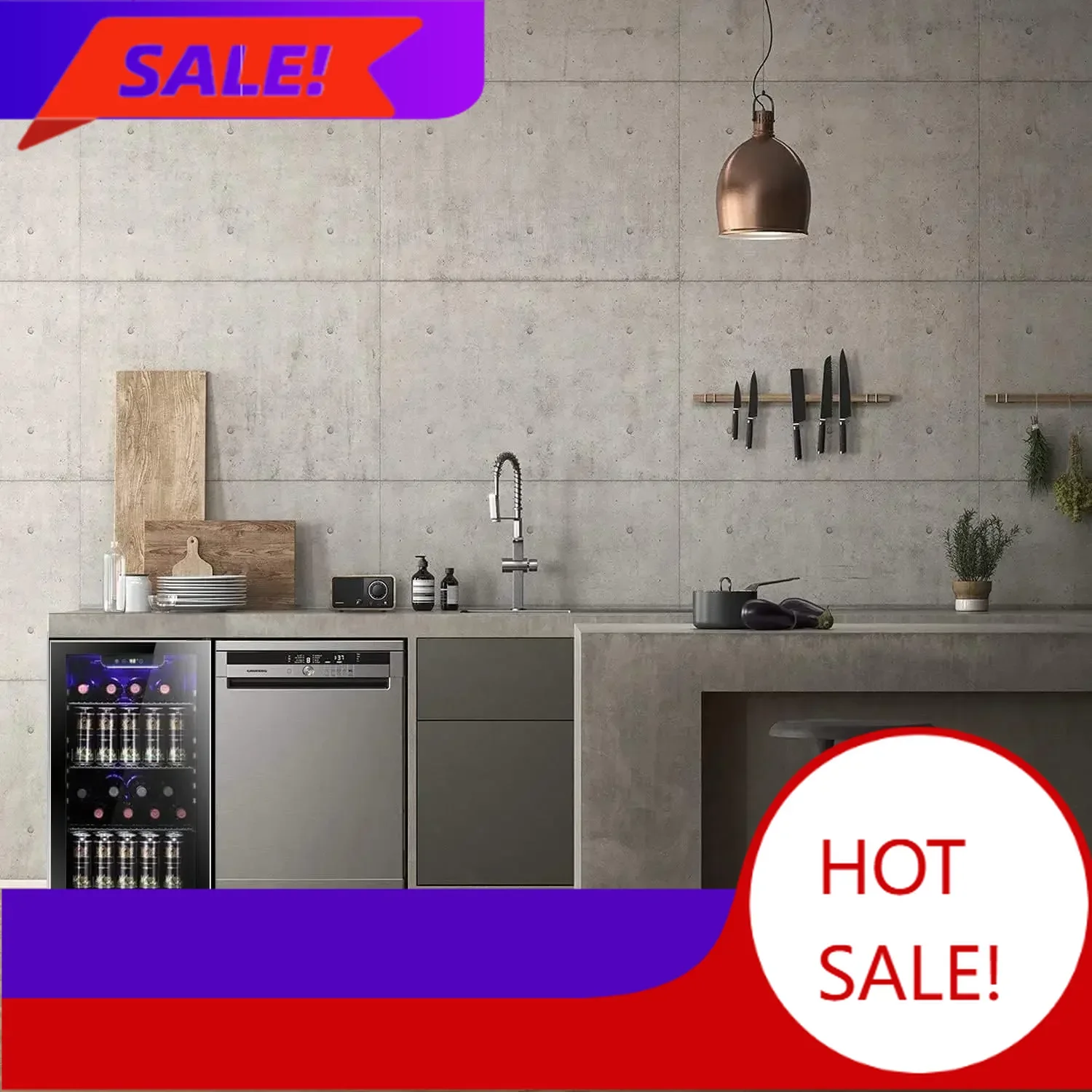 

Холодильник для напитков Bestseller26 на 130 бутылок/банок, мини-винный шкаф, мини-холодильник для пива и газировки с прозрачной стеклянной дверцей, барный холодильник