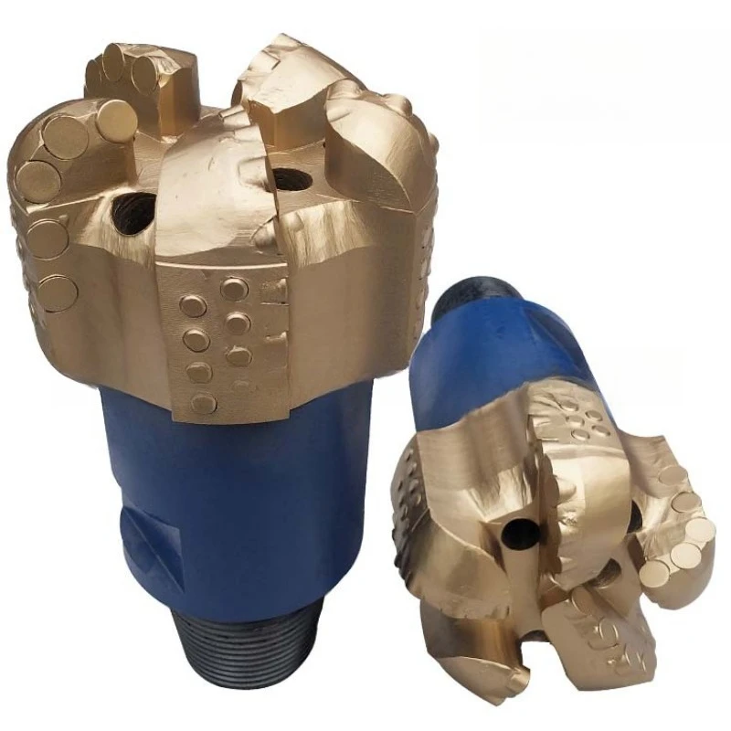

6-Inch PDC bit, cutting rock faster and more resistant to grinding Factory straight hair PDC bit
