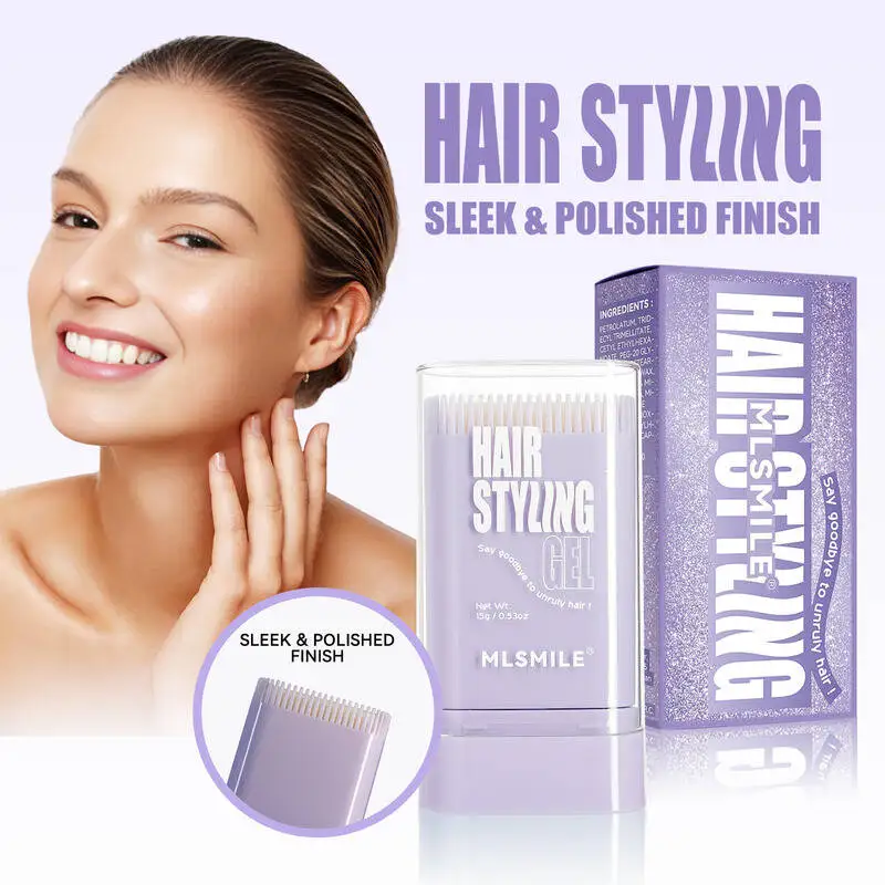 

MLSMILE Wax Stick With Comb Teeth Long-lasting Styling Finishing Cream Broken Hair Artifact 2025 New A412D02