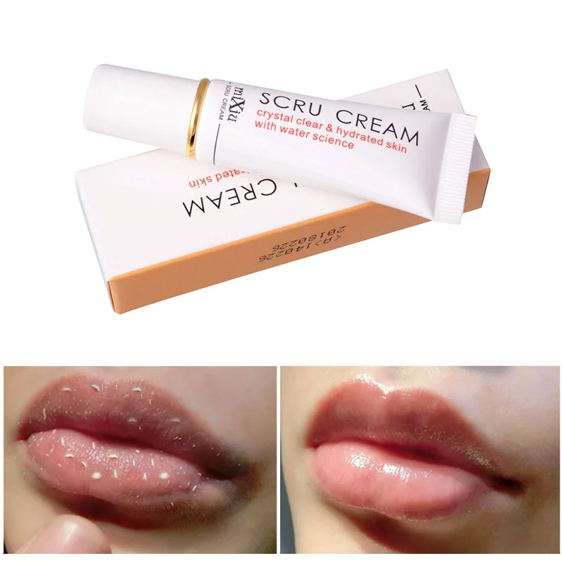 Magic Lip Lighten Scrub, Remoção de lábios pretos escuros, Esfoliação Pigmentação Fade, Bálsamo rosa maçante, Ilumine Anti-Crack Hidratante