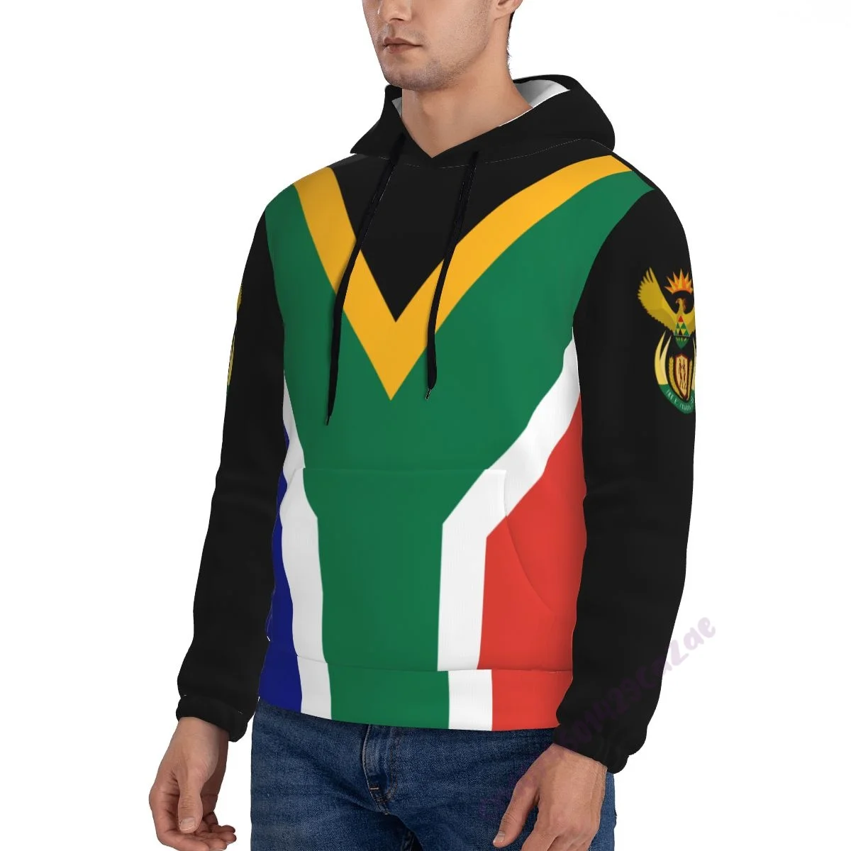 Custom Name South Africa 3D Country Flag Print Hoodie Men Sweatshirt Women Hip Hop Streetwear Tracksuit Clothing