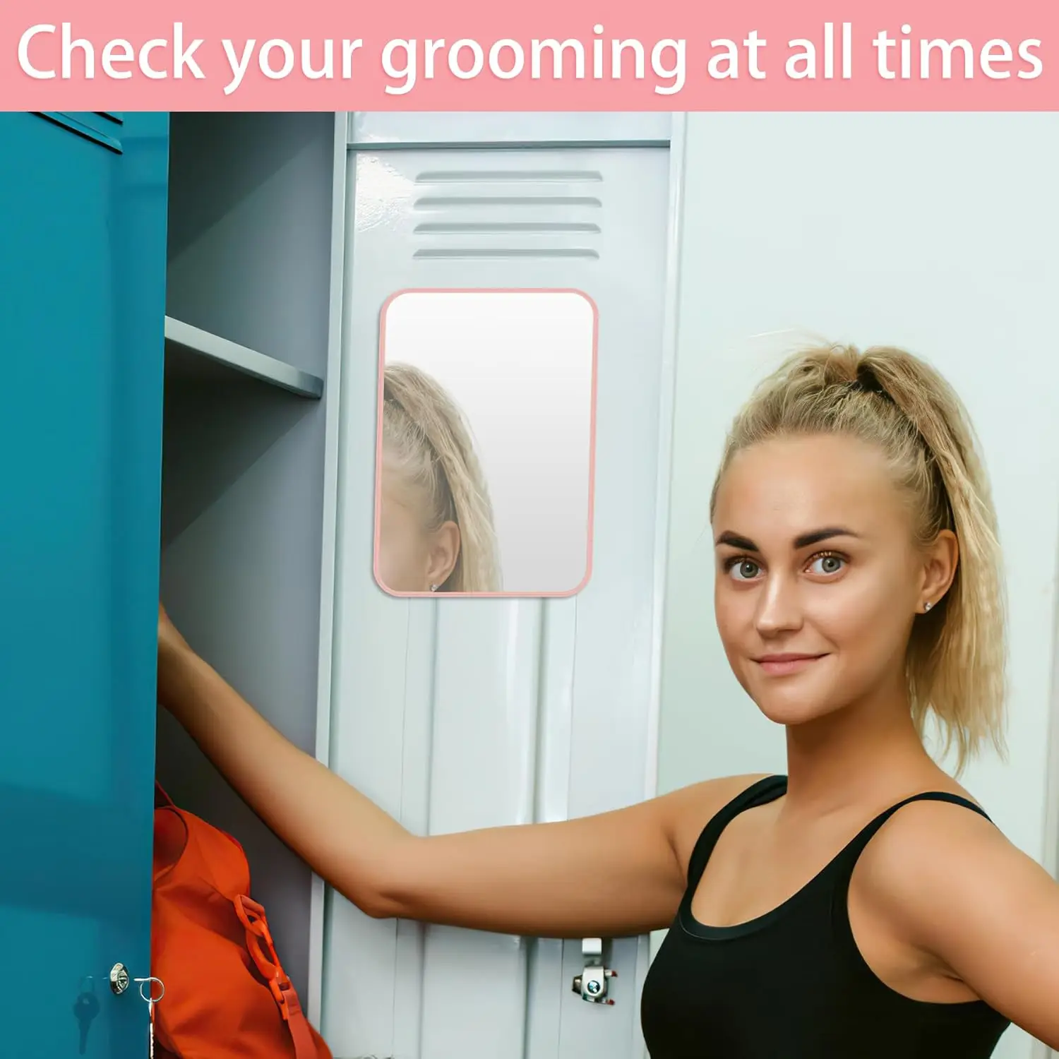 مجموعة ملحقات الخزانة، أساسيات العودة إلى المدرسة، 10 قطع من مستلزمات تنظيم الخزانة للعمل المدرسي، تتضمن سبورة بيضاء، مير