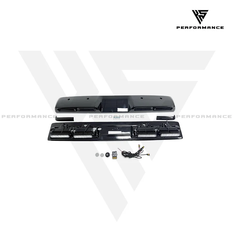 

ABS Material Car Accessories Front Roof Spoiler With LED Light For Mercedes Benz G-Class W464 G63 G500 2019-2024