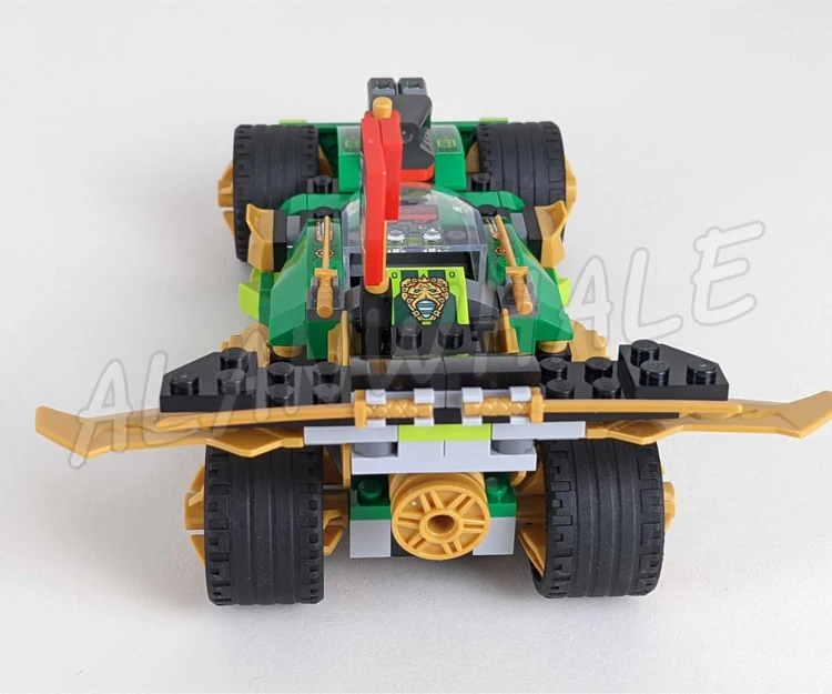 279pcs Shinobi 3in1 Lloyd's Race Car EVO Upgrade Armor Vehicle Buggy Quad Bike 82205 Building Blocks Toys Compatible With Model