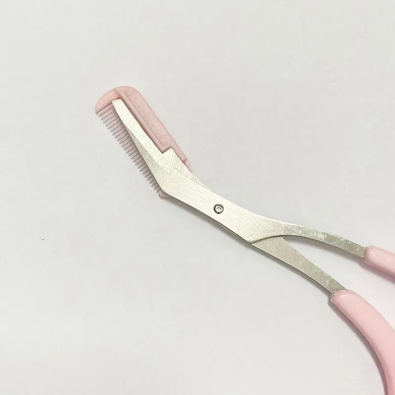 卸売眉毛トリミングナイフ眉毛顔かみそり女性のためのプロフェッショナル眉毛はさみコーム眉トリマースクレーパー Accesso